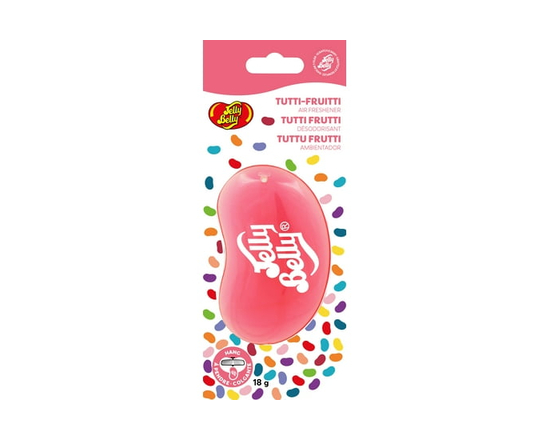 Jelly Belly 3D Hanging Car Air Freshener - Tutti Fruitti - One Size