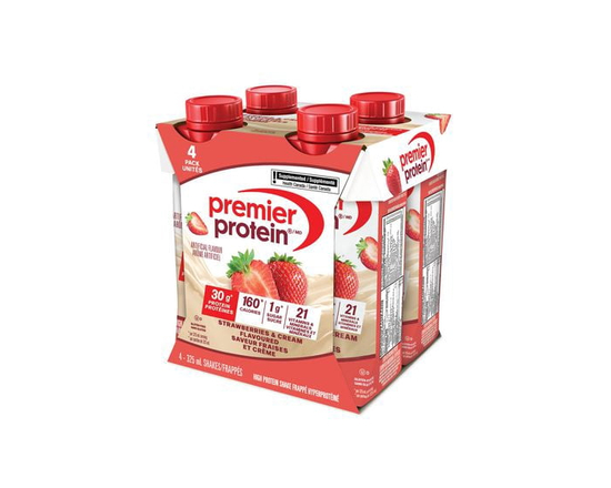 Premier Protein Strawberries & Cream High Protein Shake, 4 pack