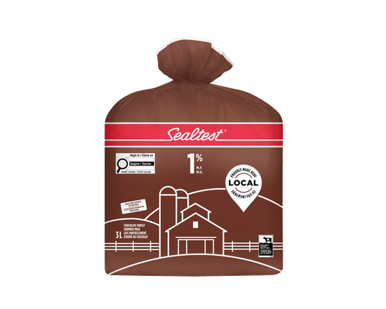 Sealtest Chocolate Parly Skimmed 1% Milk - 3 L