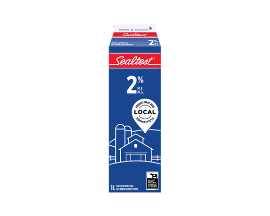 Sealtest Partly Skimmed 2% Milk 1L - 1 L