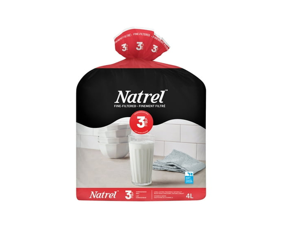 Natrel Fine-filtered 3.25% Homogenized Milk 4L - 4 L