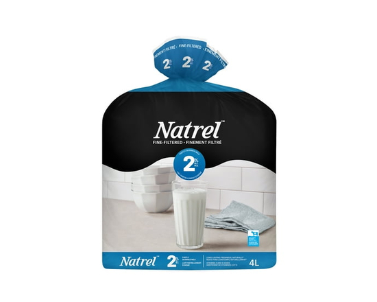 Natrel Lait 2 % Finement Filtré - 4 L