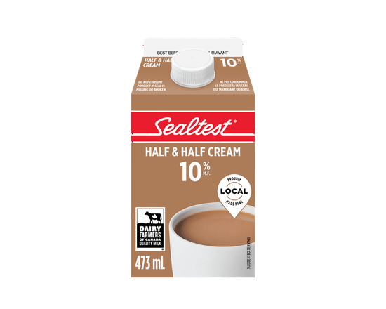 Sealtest 10% Half & Half Coffee Cream 473ml - 473 mL