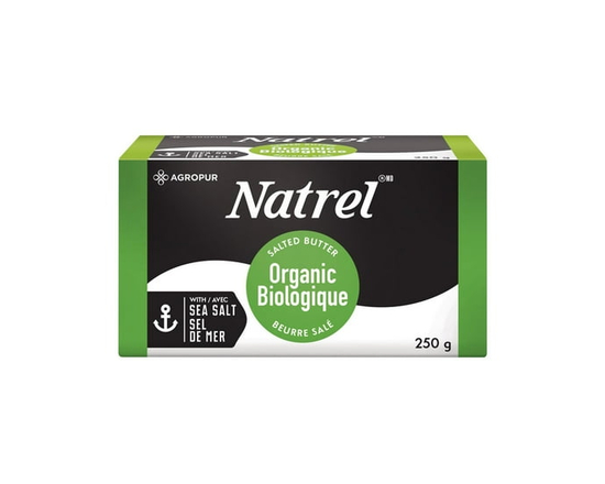 Natrel Organic Salted Butter - 250g