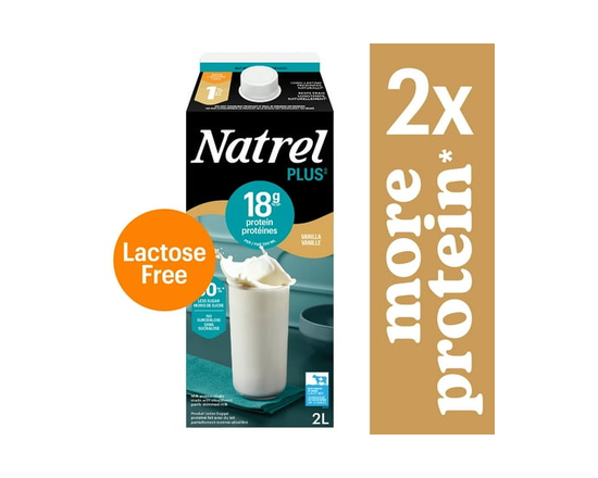 Natrel Plus Lait à la Vanille - 2 L