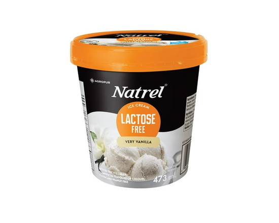 Natrel Very Vanilla Lactose Free Ice Cream - 473 mL