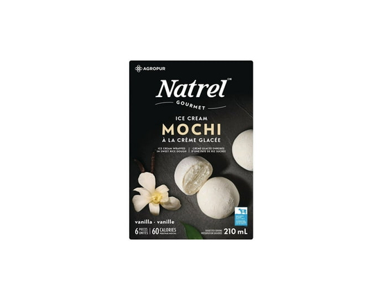 Natrel Vanilla Ice Cream Mochi - 6 x 35ML