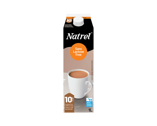 Natrel Lactose Free 10% Coffee Cream 1L - 1 L