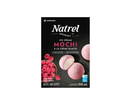 Natrel Raspberry Ice Cream Mochi - 210ML