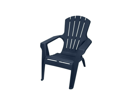 Gracious Living Adirondack Chair, Blue (Blue)