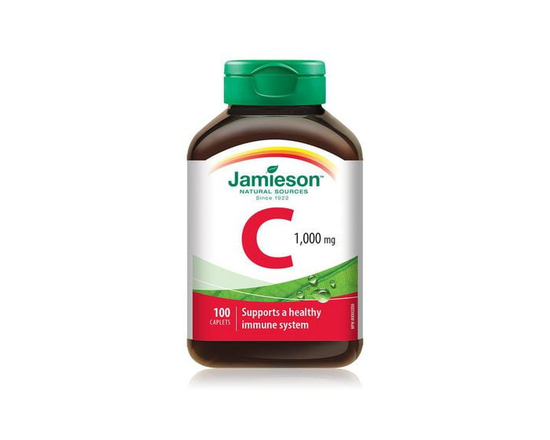 Jamieson High Potency Vitamin C 1,000 mg Caplets