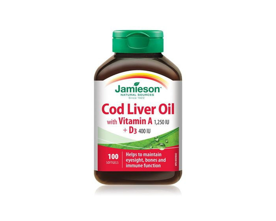 Jamieson Cod Liver Oil Softgels