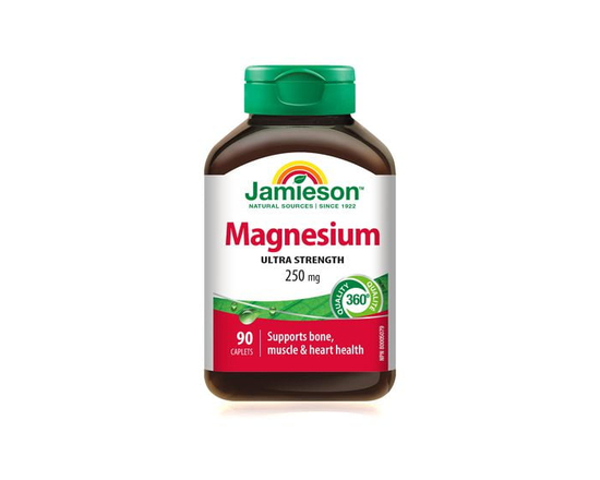 Jamieson Magnesium High Potency 250 mg Caplets