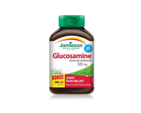 Jamieson Caplets de Sulfate Glucosamine 500 mg
