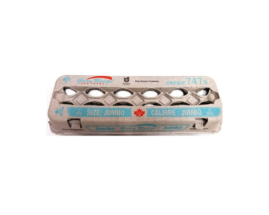 Gray Ridge Super 747 Jumbo 12 Eggs - Jumbo