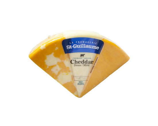 Trio de cheddar doux Fromagerie St-Guillaume à 31 % M.G. en paq. familial