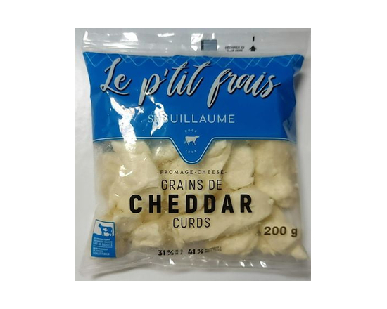 Frais du jour - Le P'tit Frais St-Guillaume - Cheddar en grains 200g