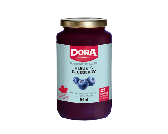 Dora Blueberry Traditional Light Spread - 500 mL