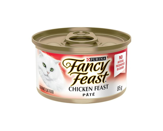 Fancy Feast Pate Chicken, Wet Cat Food 85g - 85 g