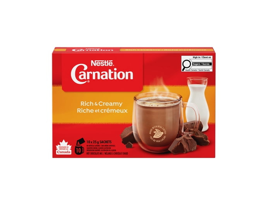 CARNATION Rich And Creamy Hot Chocolate - 25 g