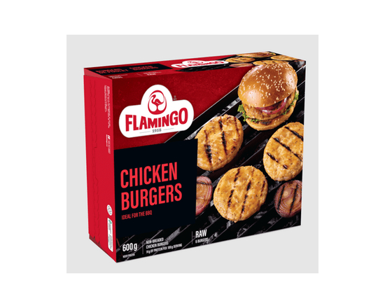 Flamingo Chicken Burgers - Cru Non Pané