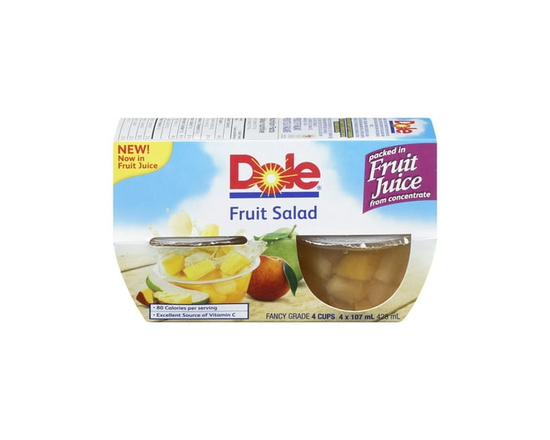 Dole Fruit Salad in Fruit Juices - 107 mL