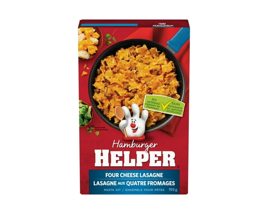 Hamburger Helper Four Cheese Lasagne - 193 g