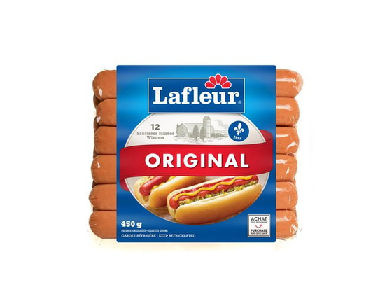 Saucisses fumées original Lafleur