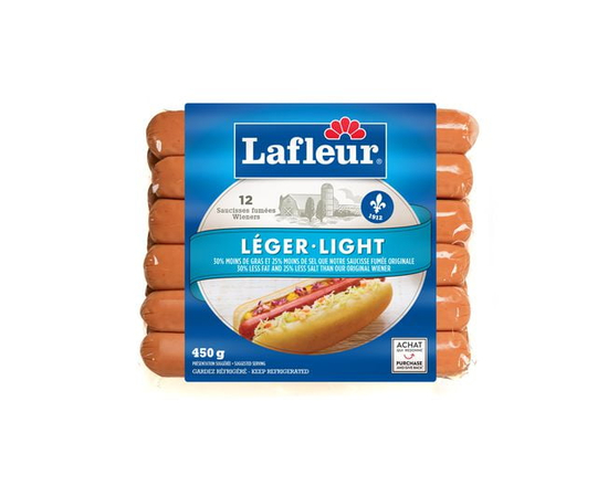 Saucisses légères originales Lafleur