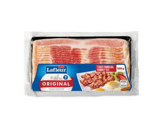 Bacon original Lafleur fumé naturellement