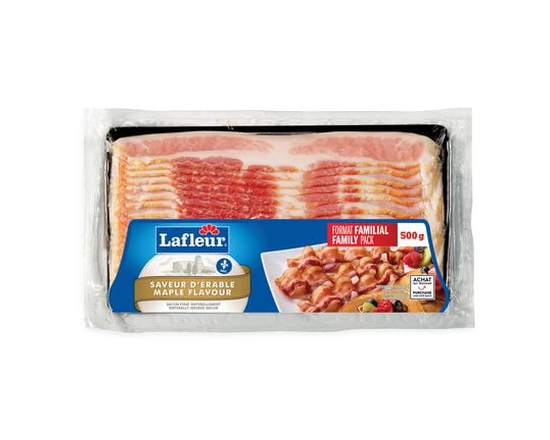 Bacon à saveur d'érable Lafleur