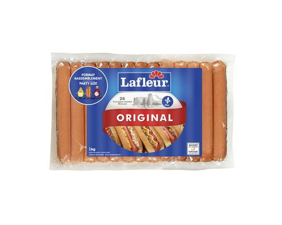 Saucisses fumées Lafleur Original