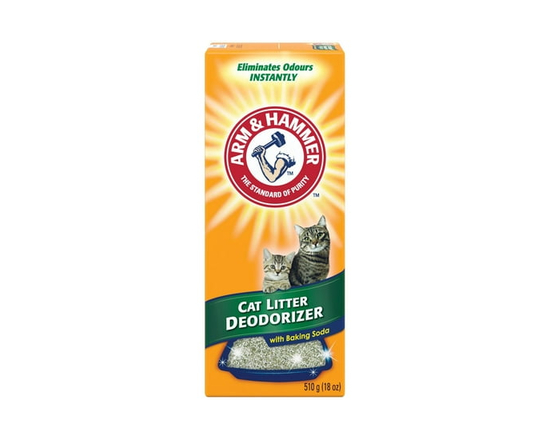 Arm & Hammer Cat Litter Deodorizer with Baking Soda, Moisture-Activated Scent, Works with Any Litter, 500g - 500 G