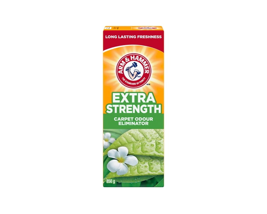 Arm & Hammer Carpet Odour Eliminator with Baking Soda, Extra Strength, Vacuum Booster for Dirt and Pet Hair, Scented, 850g - 850 G