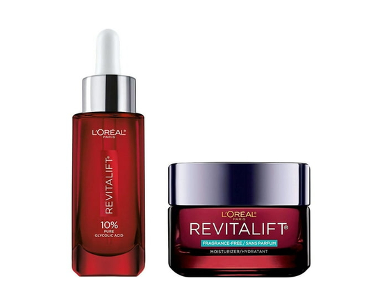 Revitalift Triple Power LZR Even Skin Tone Kit, Glycolic Acid Serum + Day Moisturizer for Face - 1pk