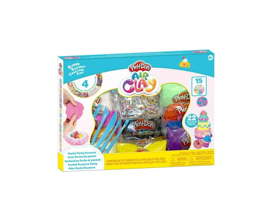 Play-Doh Air Clay Pastel Party Bonanza - 250 g