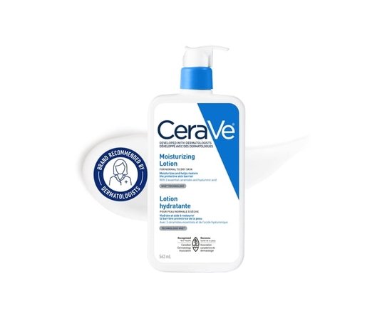 CeraVe Daily Moisturizing Lotion, Lightweight Face and Body Lotion with Ceramides for Normal to Dry Skin, 562mL - 562 ML