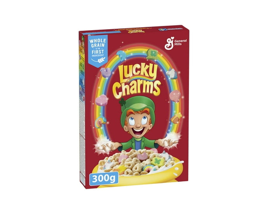 Lucky Charms Breakfast Cereal with Marshmallows, Whole Grains, 300 g - 300 g