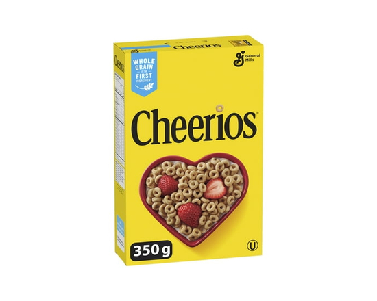 Original Cheerios Breakfast Cereal, Whole Grains - 350 g