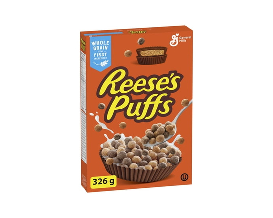 GENERAL MILLS REESES PUFFS CEREAL - 326 g