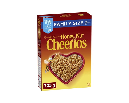 Honey Nut Cheerios Naturally Flavoured Cereal, 725 g - 725 g