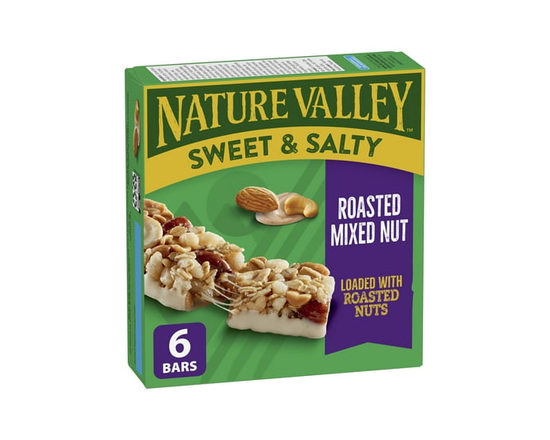 Nature Valley Granola Bars, Sweet and Salty Nut, Roasted Mixed Nut