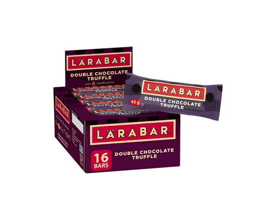 Larabar Double Chocolate Truffle, Gluten Free Vegan Fruit & Nut Energy Bars, 16 Bars