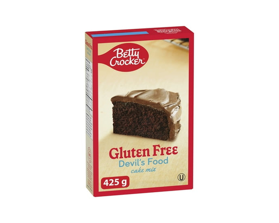Betty Crocker Devil's Food Cake Mix, Gluten Free, 425 g, 10 Servings - 425 g