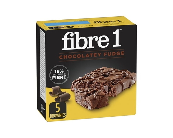 Fibre 1 Brownies Chocolatey Fudge - 125 g