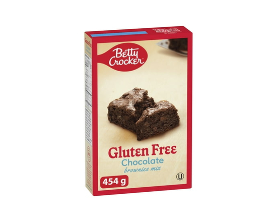Betty Crocker Gluten Free Brownies Baking Mix, Chocolate - 454 g