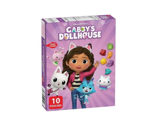 Betty Crocker Gluten Free Gabby's Dollhouse Kids Edition Fruit Flavoured Snacks - 23 g
