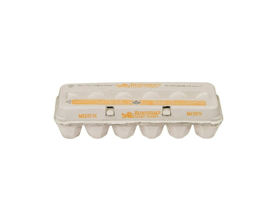 Fermes Burnbrae Moyen Oeufs Blanc - M
