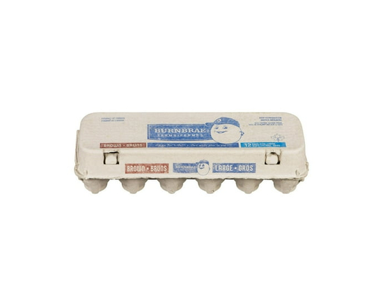 Fermes Burnbrae Gros Oeufs Brun - L