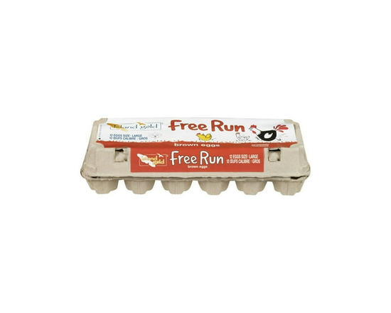 Island Gold Large Free Run Brown Eggs - L